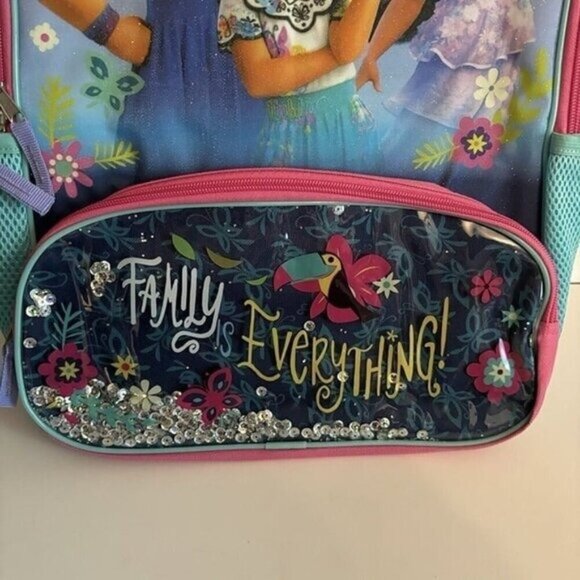 Disney Encanto 16" Kids Backpack Family Is Everything Luisa Mirabel And Isabella - Picture 2 of 9